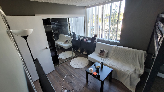 駅に近い個室　ー　プールとサウナとジム付すべて込み＄850-1