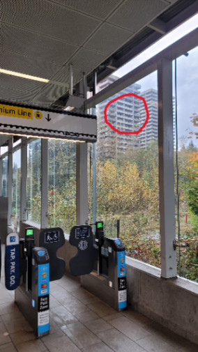 駅に近い個室　ー　プールとサウナとジム付すべて込み＄850-1